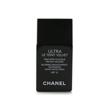 Chanel Ultra Le Teint Velvet Blurring Smooth Effect Foundation SPF 15 - #  BR12 (Beige Rose) 30ml/1oz