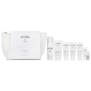 The Discovery Kit: Cleanser, Facial Scrub, Face Mask, Hyaluronic Serum, Eye Cream, Face Cream and Anti-aging Body Cream