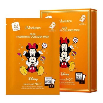 JM Solution Disney SELFIE NOURISING COLLAGEN MASK(Minnie&Mickey)