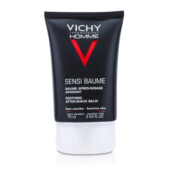 Vichy Homme Soothing After-Shave Balm (For Sensitive Skin) (box slightly damage)