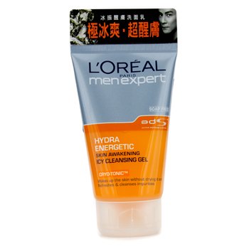 LOreal Men Expert Hydra Energetic Skin Awakening Icy Cleansing Gel