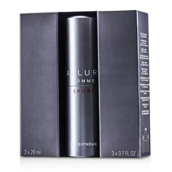 Allure Homme Sport Eau Extreme Travel Spray (With 2 Refills)