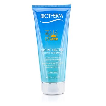 Biotherm Oligo-Thermale Sparkle Cream Intense Moisturization Beautifies Your Tan