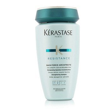 Kerastase Resistance Bain Force Architecte Strengthening Shampoo (For Brittle, Damaged Hair, Split Ends)