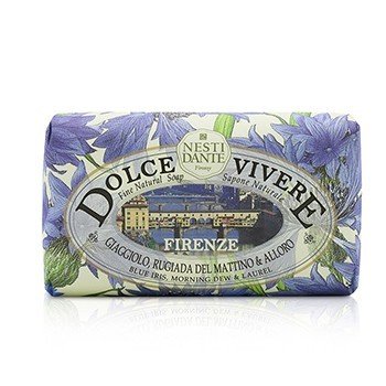 Nesti Dante Dolce Vivere Fine Natural Soap - Firenze - Blue Iris, Morning Dew & Laurel