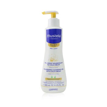 Mustela Nourishing Cleansing Gel with Cold Cream For Hair & Body - For Dry Skin