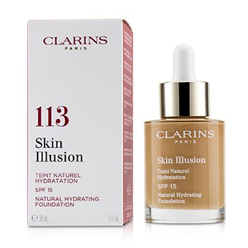 Skin Illusion Natural Hydrating Foundation SPF 15 # 113 Chestnut