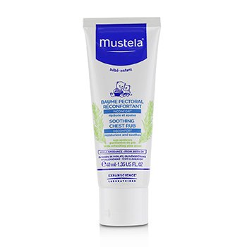 Mustela Soothing Chest Rub - Moisturizes & Soothes