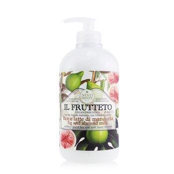 Nesti Dante Il Frutteto Soothing Hand & Face Soap With Sweet Almond - Fig And Almond Milk