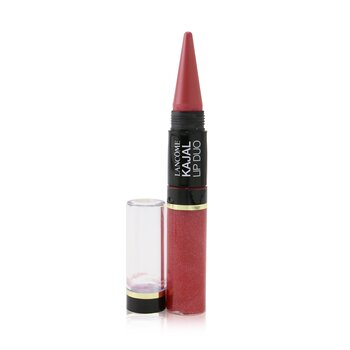 Kajal Lip Duo High Precision Lipstick & Illuminating Gloss - # 14 Nude Tornado