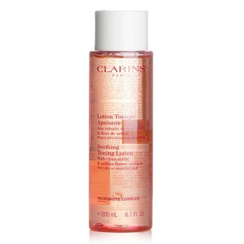 Clarins Soothing Toning Lotion with Chamomile & Saffron Flower Extracts - Very Dry or Sensitive Skin