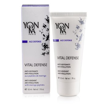 Yonka Age Defense Vital Defense Creme With Moringa Peptides - Anti-Pollution Shield