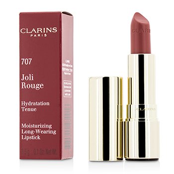 Clarins Joli Rouge (Long Wearing Moisturizing Lipstick) - # 707 Petal Pink