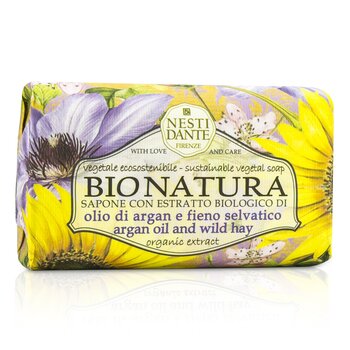Nesti Dante Bio Natura Sustainable Vegetal Soap - Argan Oil & Wild Hay