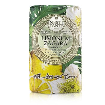 Nesti Dante Triple Milled Vegetal Soap With Love & Care - Limonum Zagara