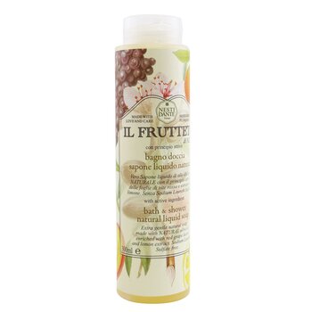 Nesti Dante IL Frutteto Bath & Shower Natural Liquid Soap With Red Grape Leaves & Lemon Extract