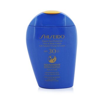 Shiseido Expert Sun Protector Face & Body Lotion SPF 30 UVA - Turn Invisible, High Protection, Very Water-Resistant (Unboxed)