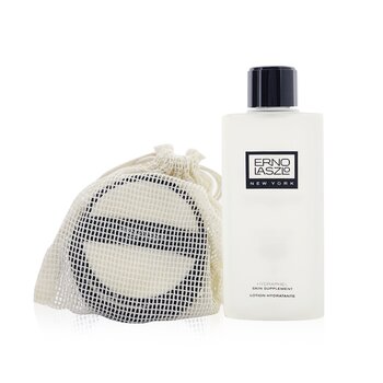 Erno Laszlo Iconic Skin Set: Hydraphel Skin Supplement 360ml+ 10x Reusable Toner Pads+ Bag