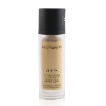 BareMinerals Original Liquid Mineral Foundation SPF 20 - # 20 Golden Tan (For Medium-Tan Cool Skin With A Rosy Hue) (Exp. Date 07/2022)
