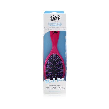 Wet Brush Custom Care Detangler Thick Hair Brush - # Pink