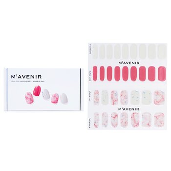Nail Sticker (Pink) - # Rose Quartz Marble Nail