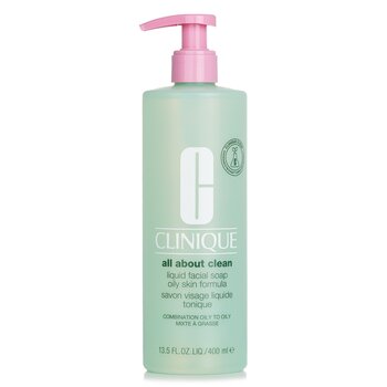 Clinique All About Clean Liquid Facial Soap Oily Skin Formula (Combination Oily to Oily Skin)