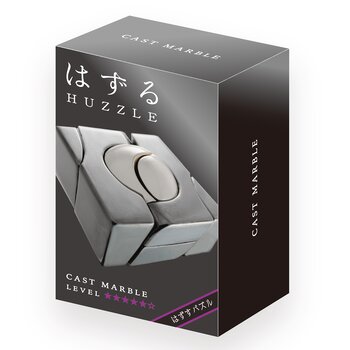 Hanayama | Marble Hanayama Metal Brainteaser Puzzle Mensa Rated Level 5