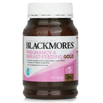 Blackmores Blackmores Pregnancy & Breast-Feeding (Gold) 180 capsules **New Packing Version** (9300807287316) <Parellel imports>