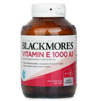 Blackmores - Vitamin E 1000IU 100 Capsules (Parallel Import)