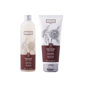Lucens Protective Shampoo (250ml) + Protective Conditioner (200ml) for Colour-Treated Hair