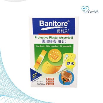 Banitore Protective Plaster(Assorted)(skin)(27pcs)