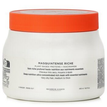 Nutritive Masquintense Riche Deep Nutrition Ultra Concentrated Rich Mask With Essential Nutriments