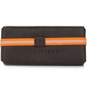 Eight & Bob Fragrance Leather Case - # Chocolate Brown (For 30ml)